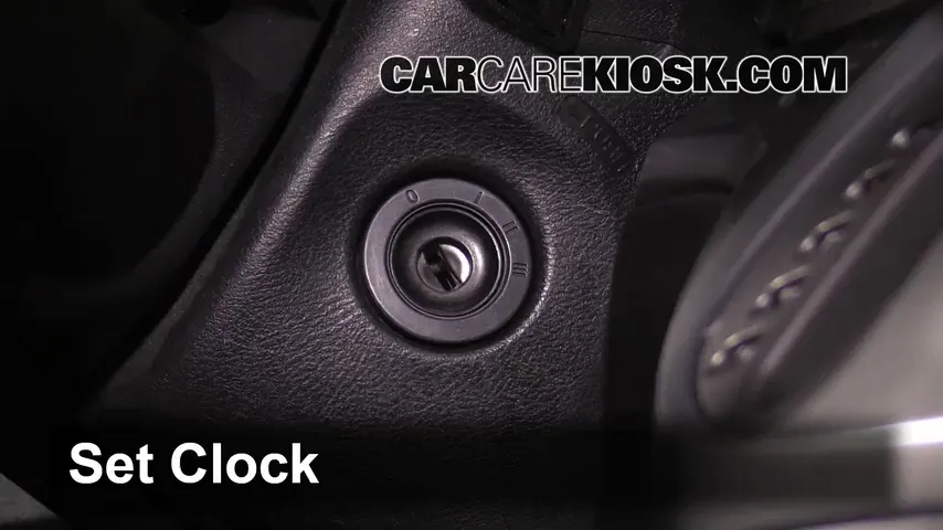 How to Set the Clock / Change Time on a 2002 Honda Odyssey EX 3.5L V6